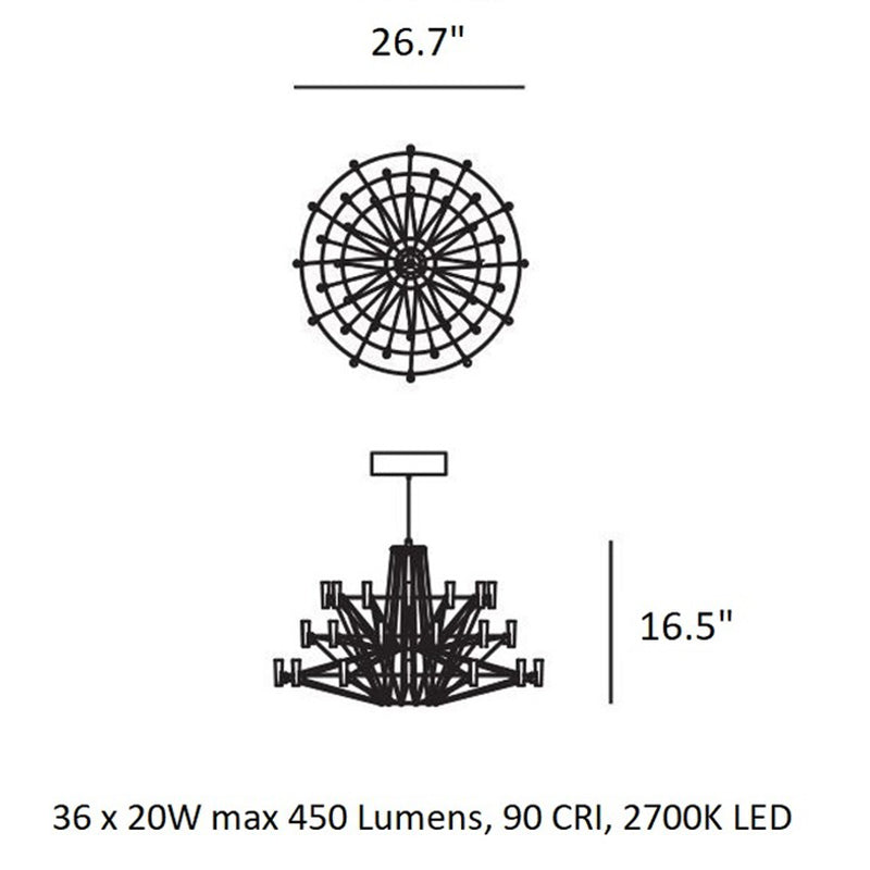 Coppelia Chandelier