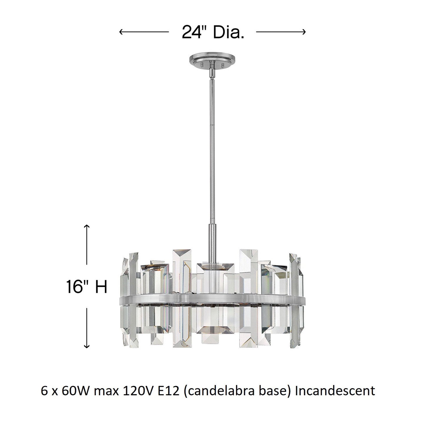 Odete Single Tier Pendant Light