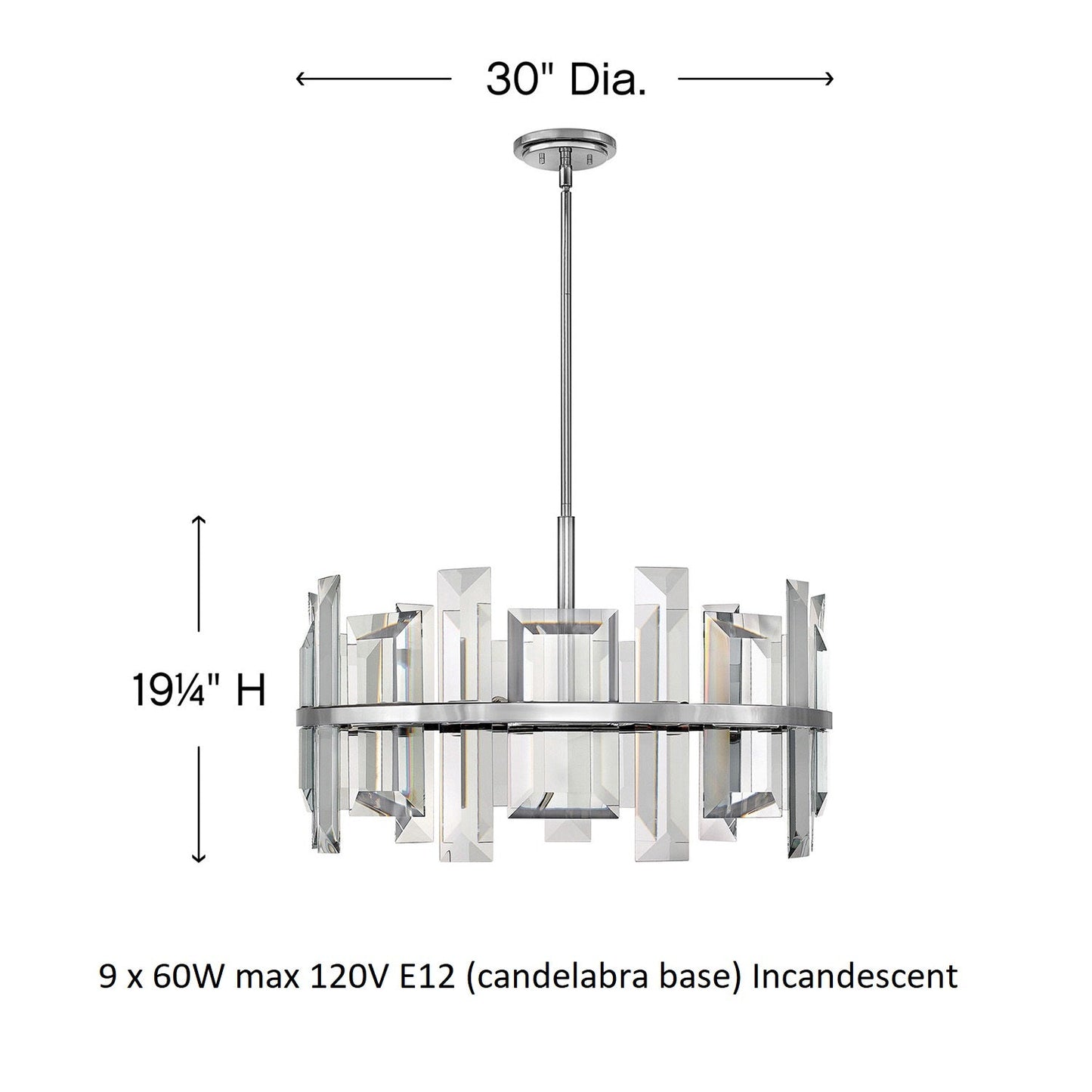 Odete Single Tier Pendant Light