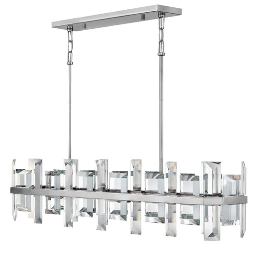 Odete Stem Hung Linear Chandelier