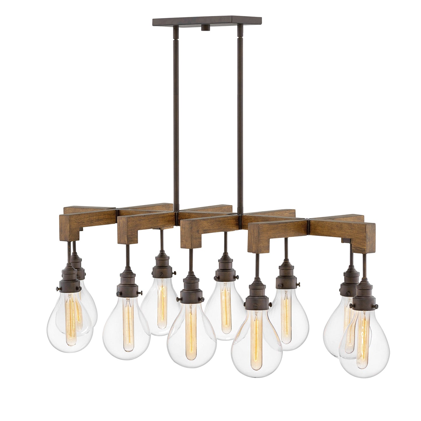 Denton Stem Hung Linear Chandelier