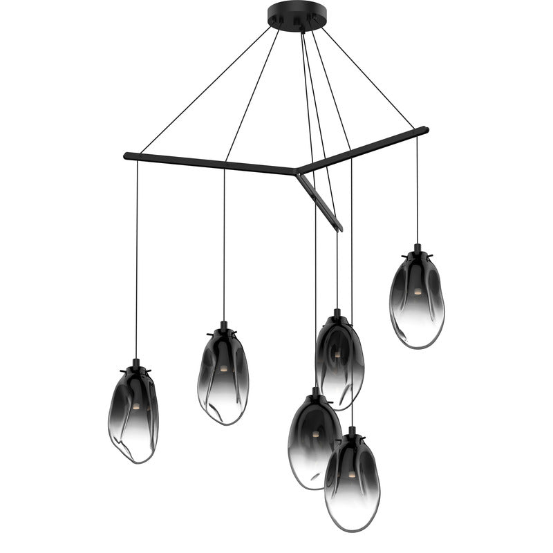 Liquid Large Spreader Multi Light Pendant Light