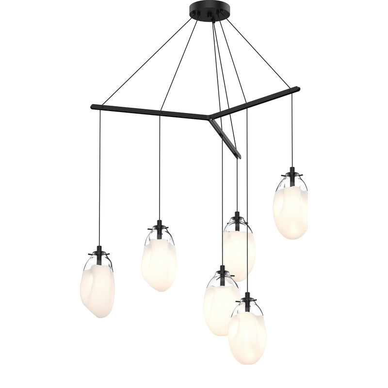 Liquid Large Spreader Multi Light Pendant Light