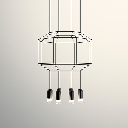 Wireflow 3D Octagonal Pendant Light