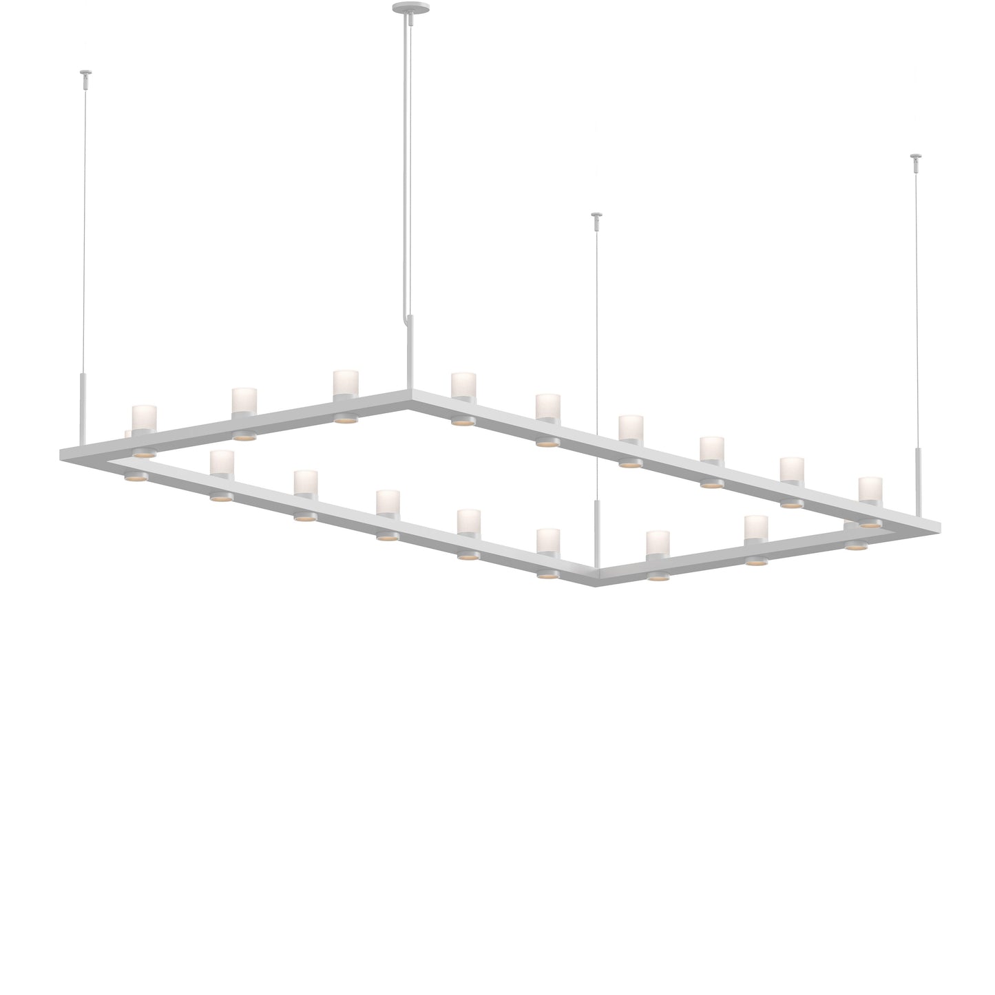 Intervals? Rectangle LED Pendant Light