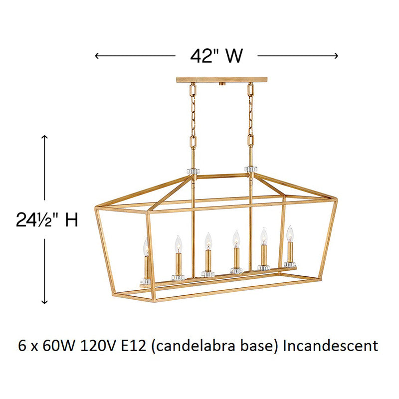 Stinson Linear Chandelier