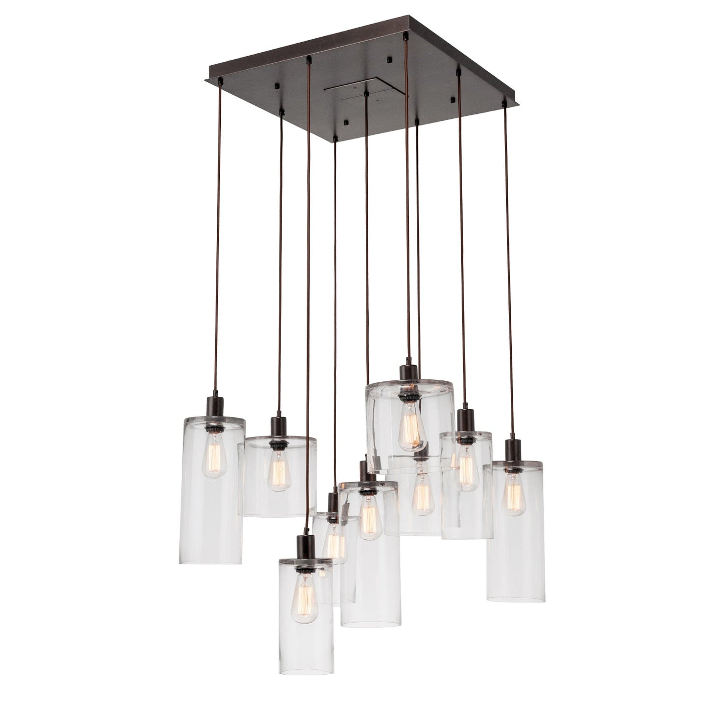 Apothecary Square Multi-Light Pendant Light