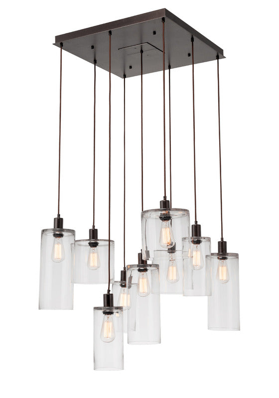 Apothecary Square Multi-Light Pendant Light