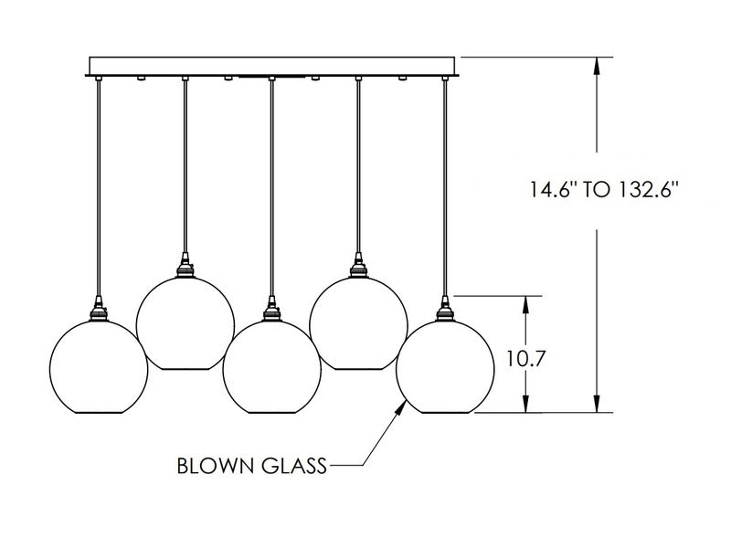 Terra Linear Pendant Light