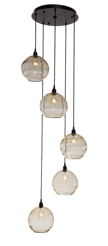 Terra Round Multi-Light Pendant Light