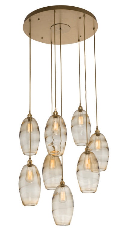 Ellisse Round Multi-Light Pendant Light