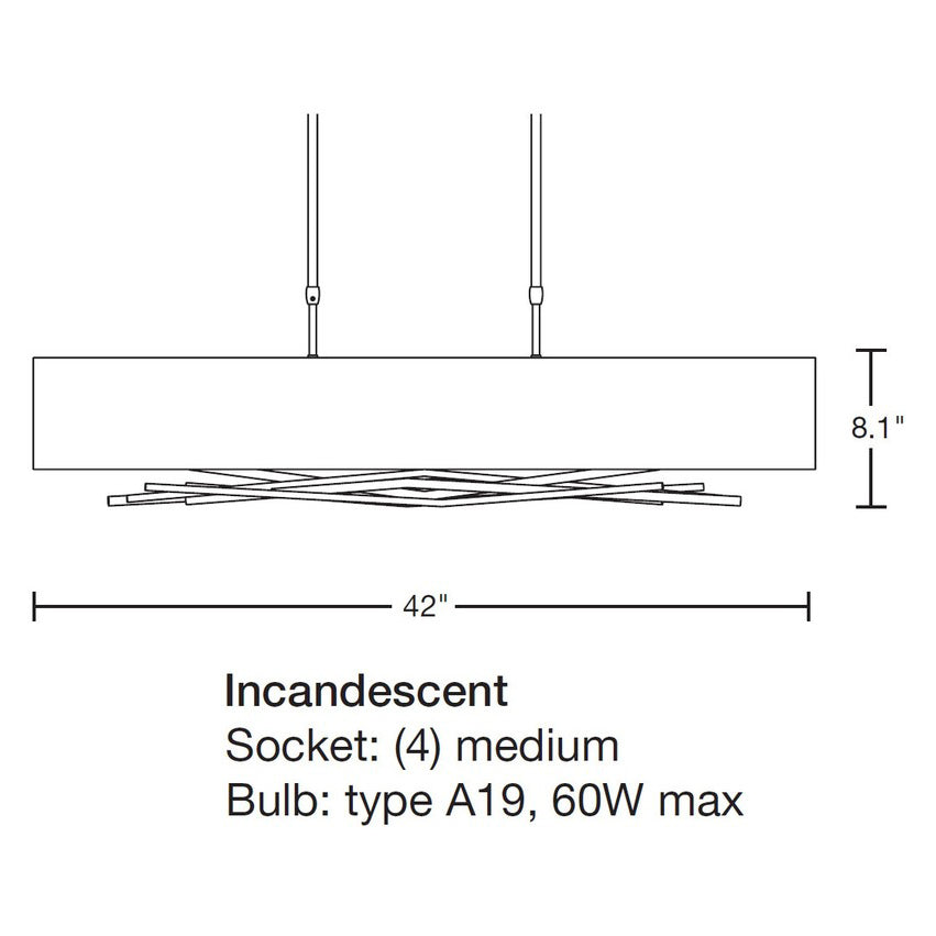 Brindille Large Pendant Light