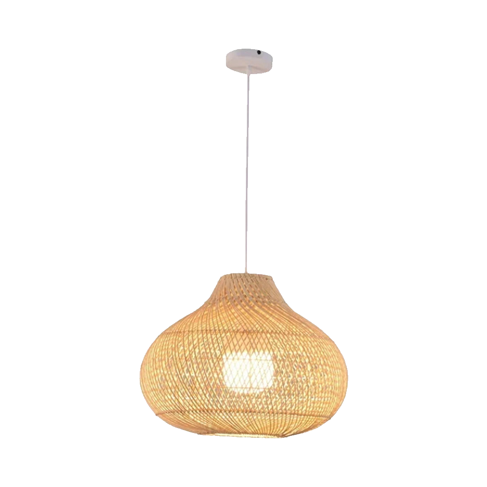 Creative Wicker Rattan Pendant Light For Dining Room