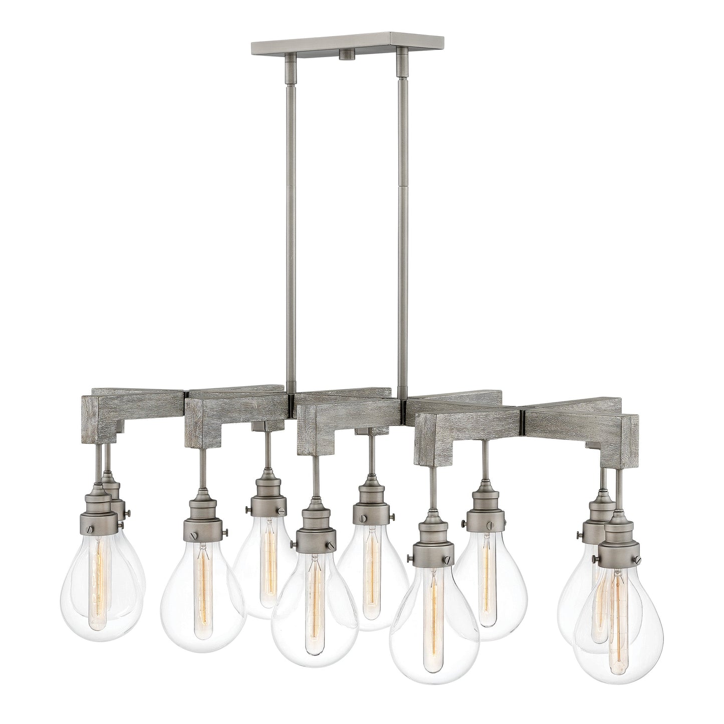 Denton Stem Hung Linear Chandelier