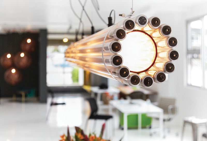 Recycled Tube Light