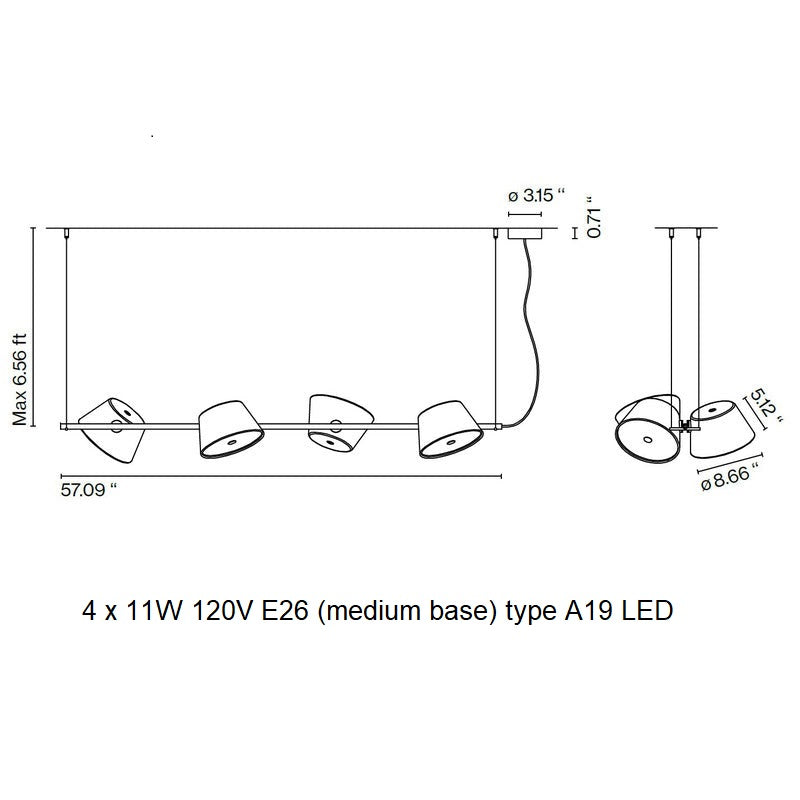 Tam Tam 4 Linear Bar