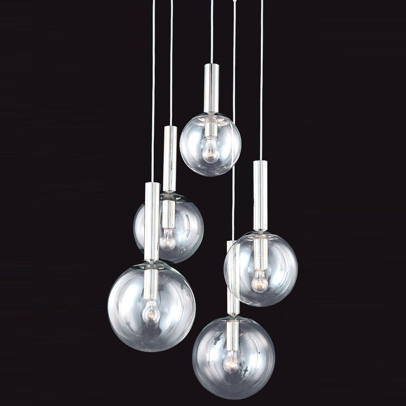 Bubbles Five Light Multi Pendant Light