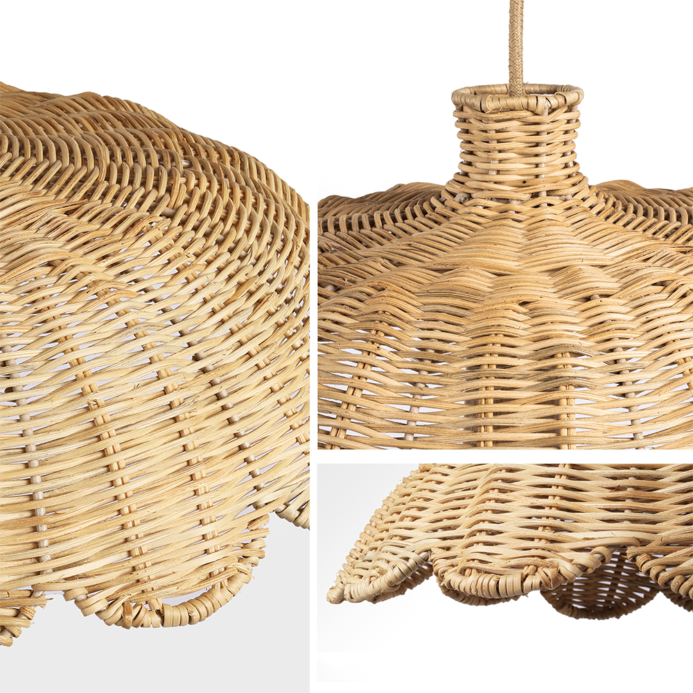 Creative Decor Boho Rattan Pendant Light