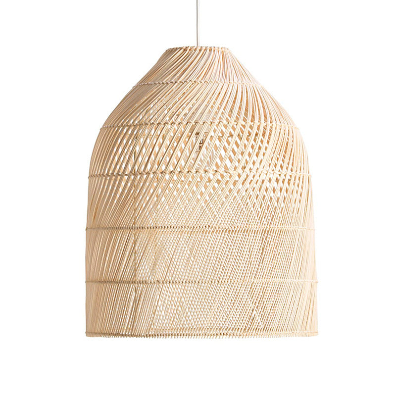 Crafts Wicker Pendant Lamp Natural Rattan Woven Chandelier