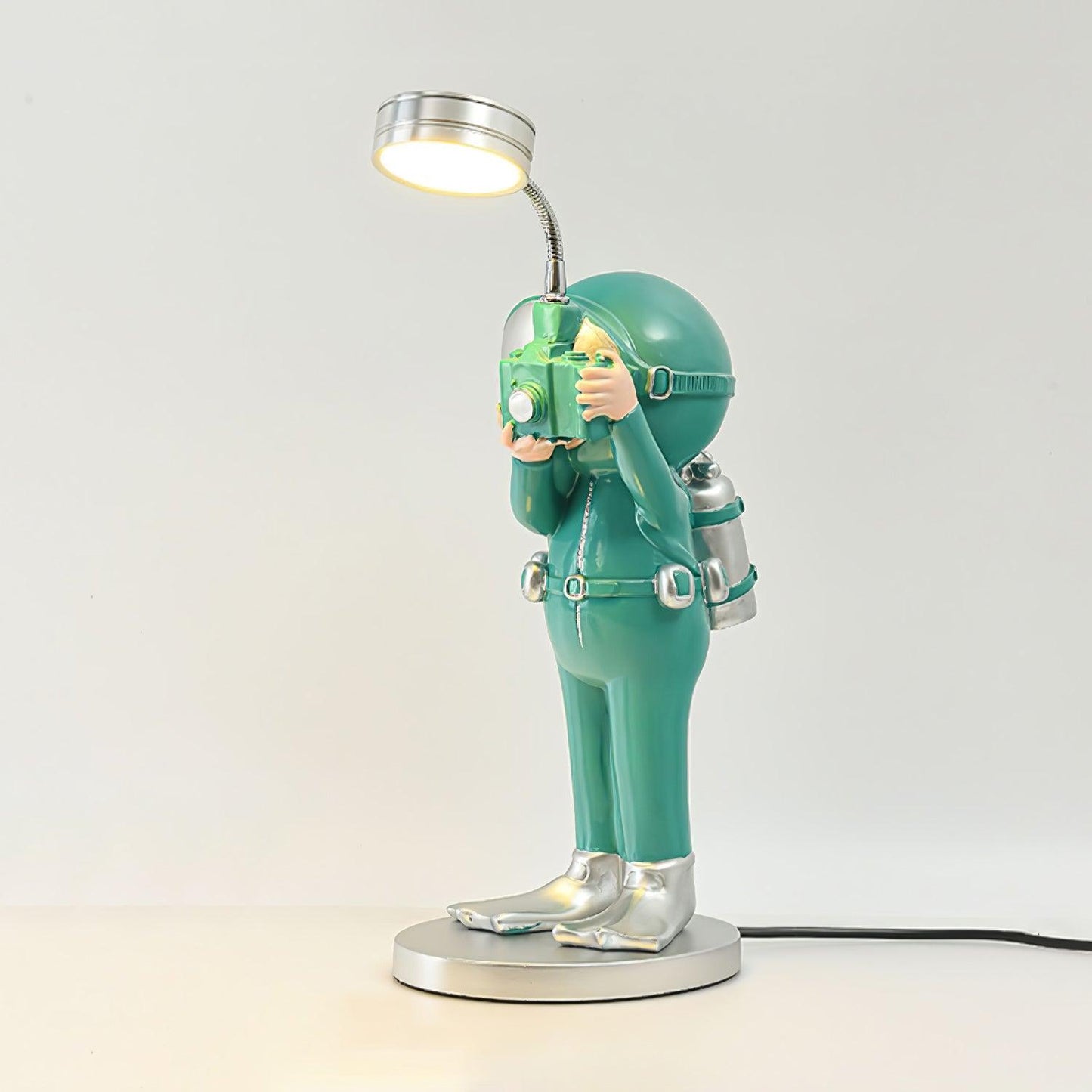 Adventurer Resin Table Lamp