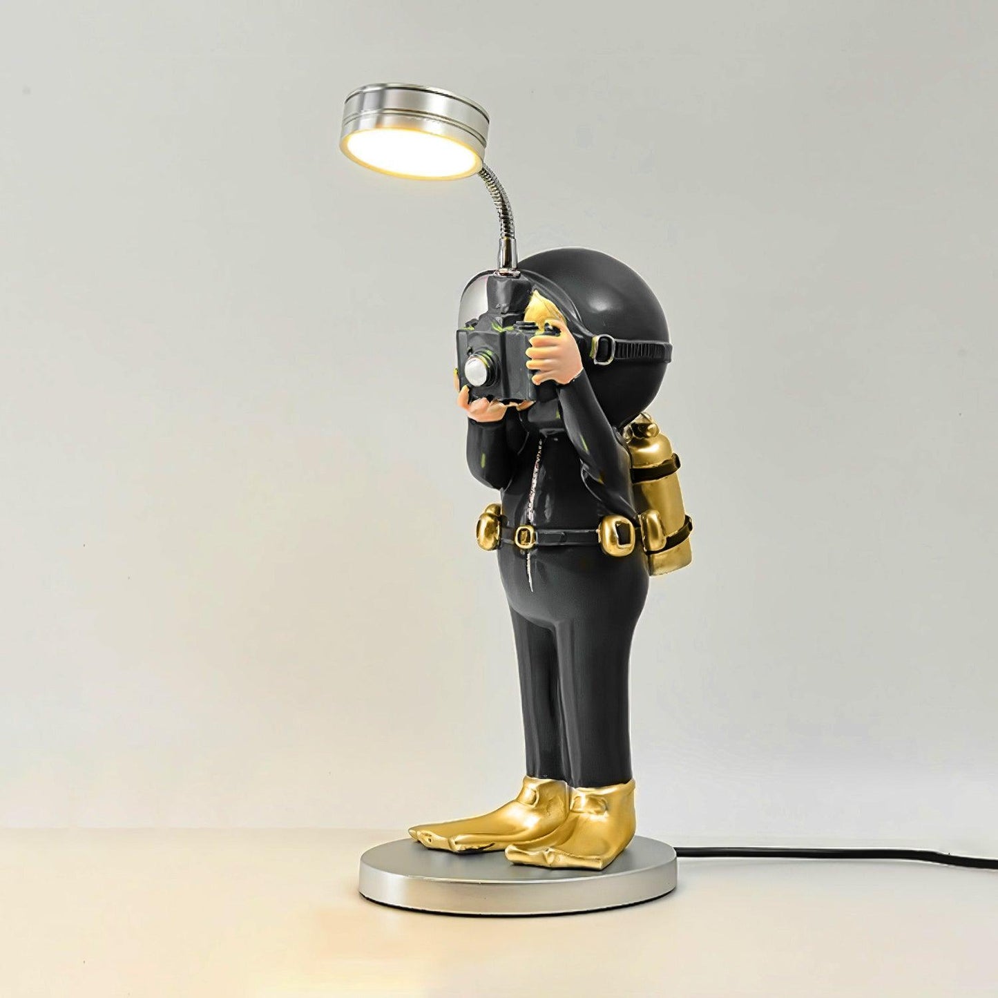 Adventurer Resin Table Lamp