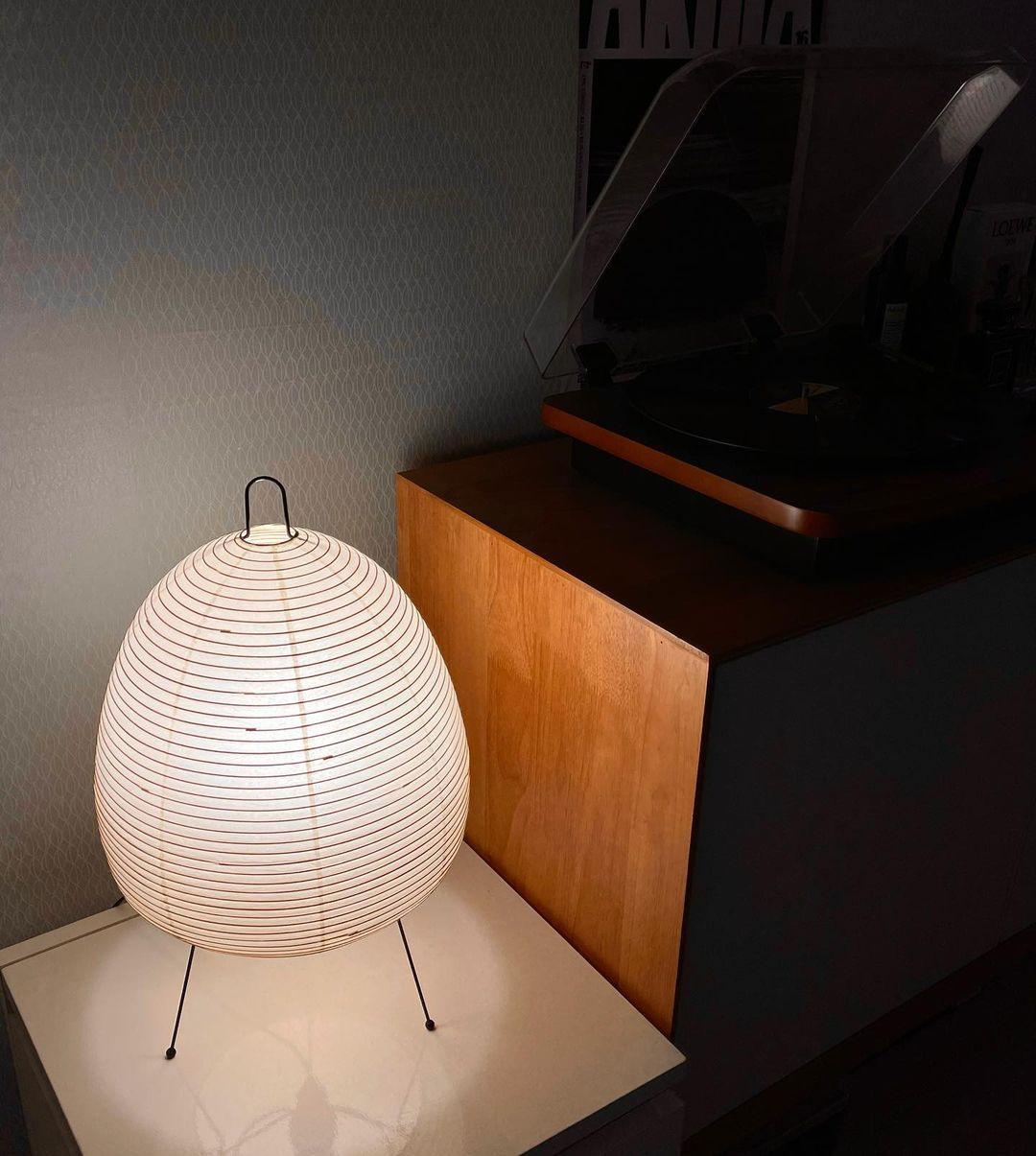 Washi Paper Table Lamp