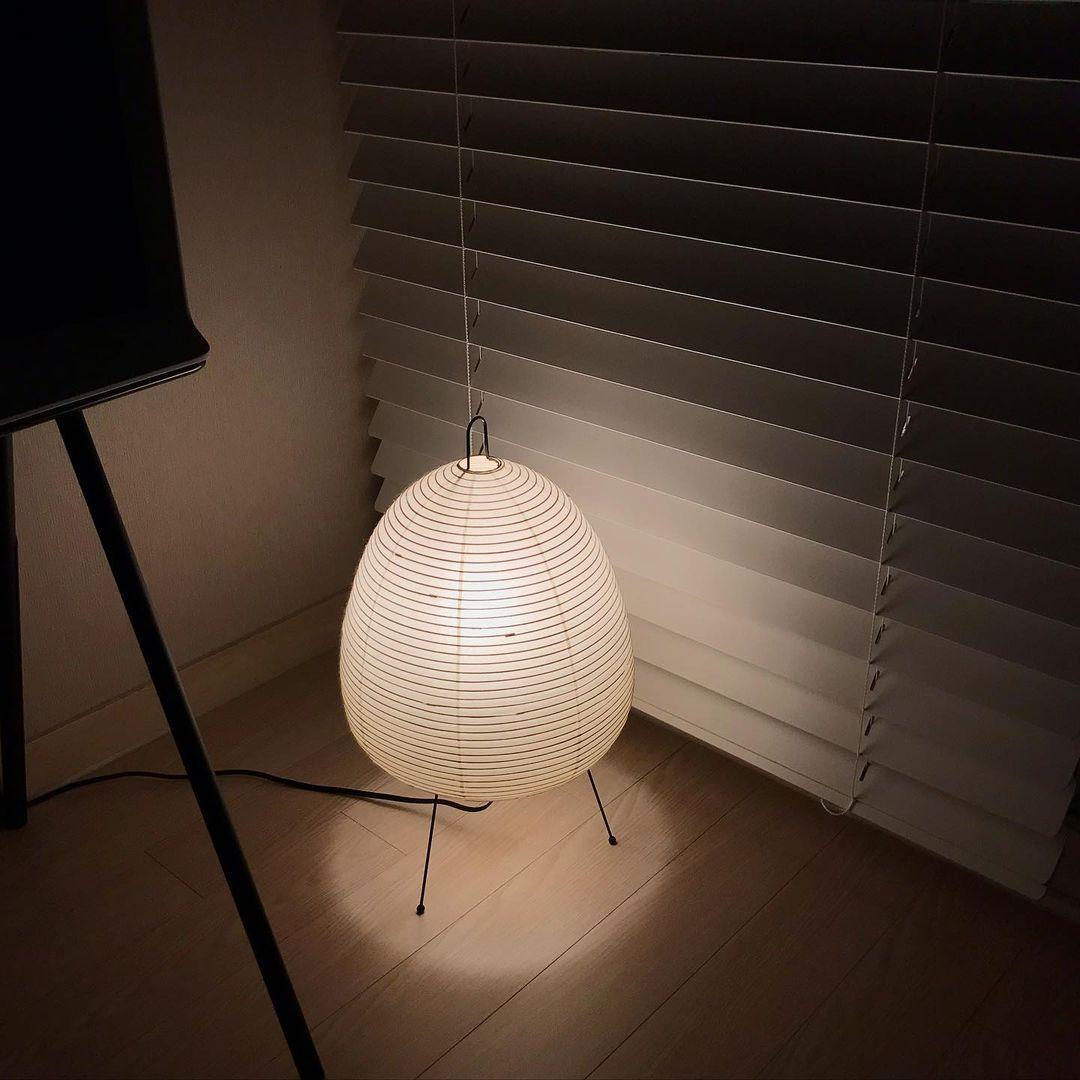 Washi Paper Table Lamp