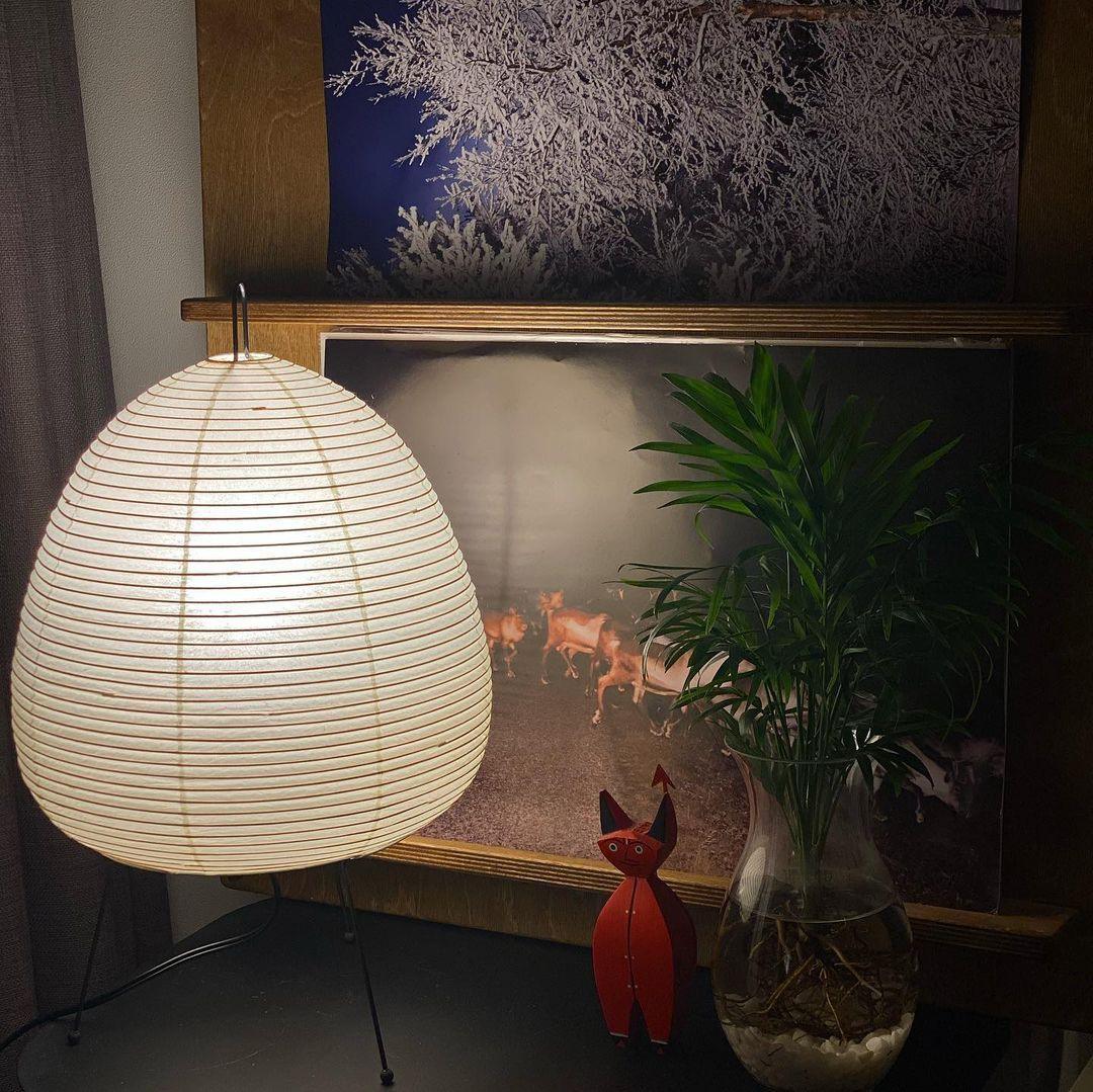 Washi Paper Table Lamp