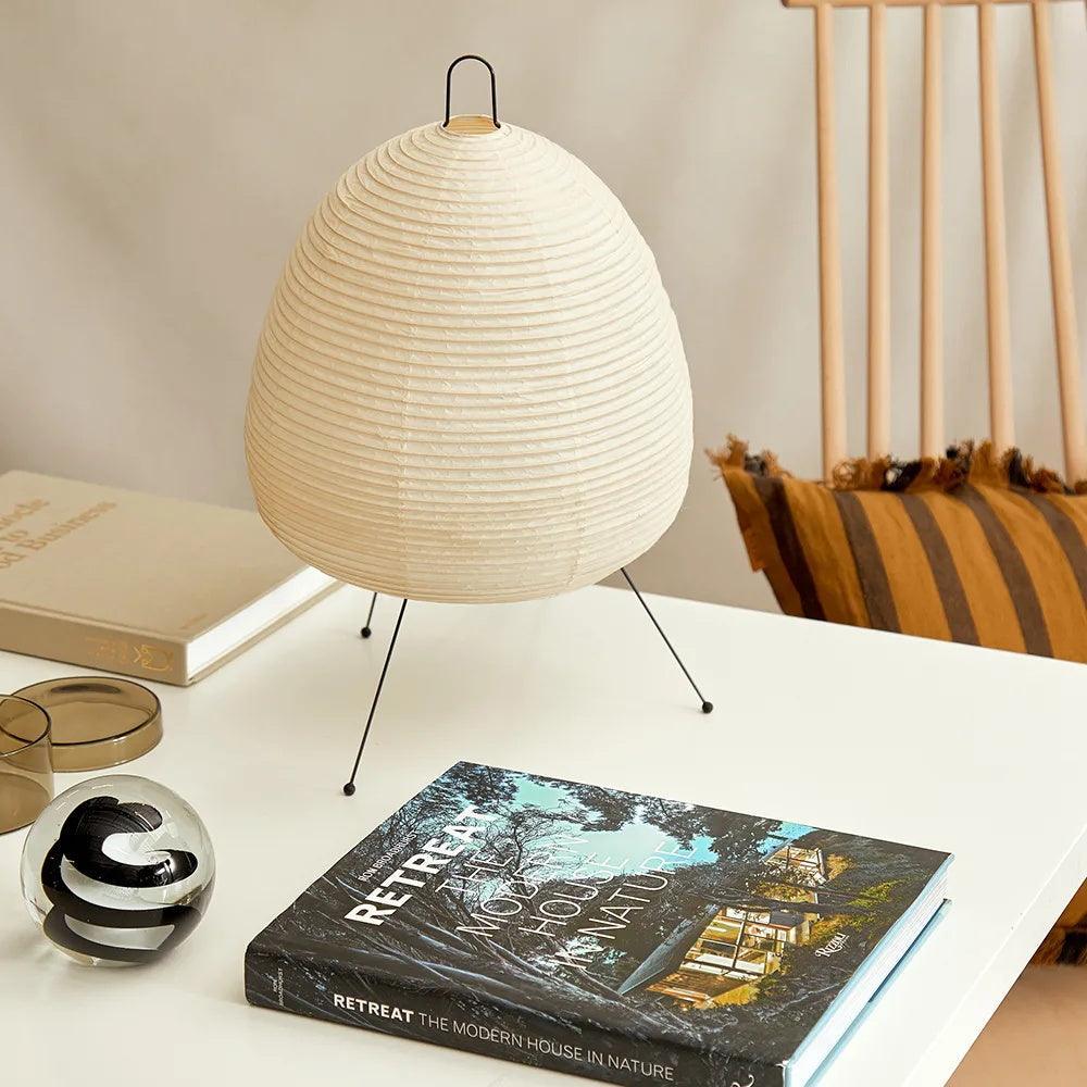 Washi Paper Table Lamp