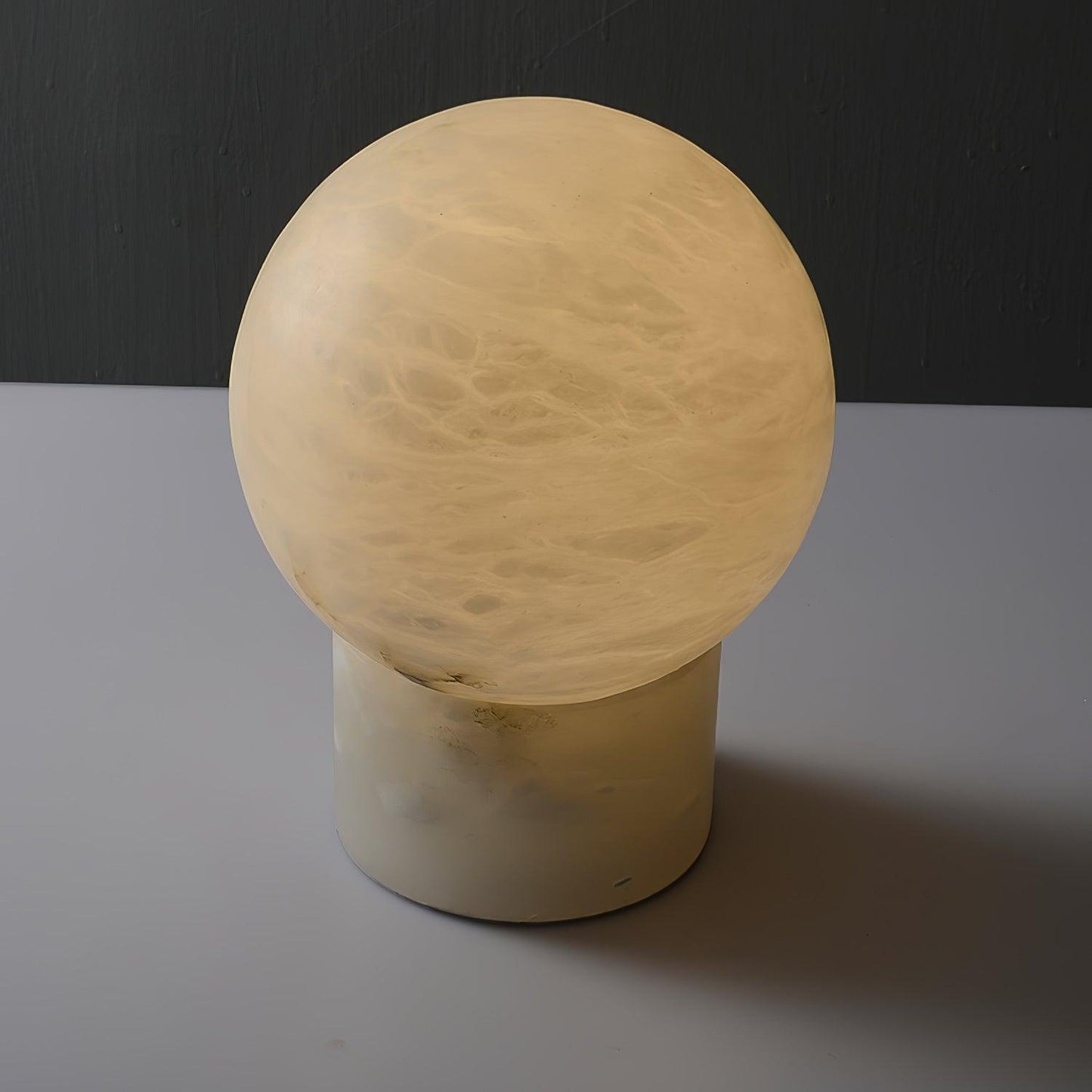 Marble Ball Table Lamp