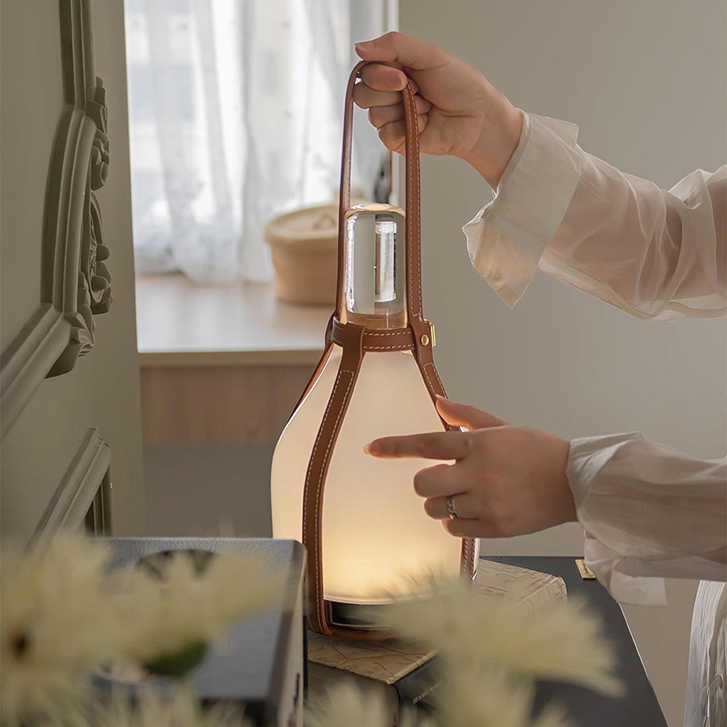 Bell Portable Built-in Battery Table Lamp