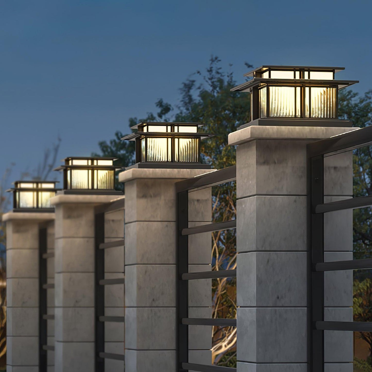 Boilyn Pillar Outdoor Light