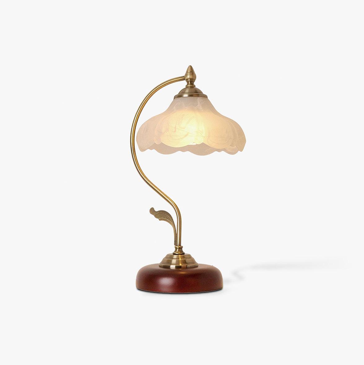 Brown Dome Table Lamp