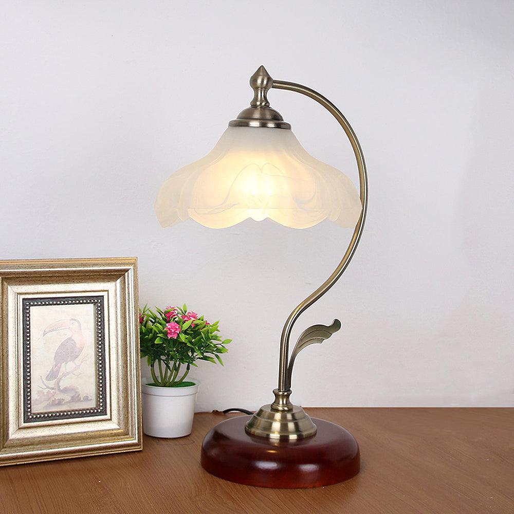 Brown Dome Table Lamp