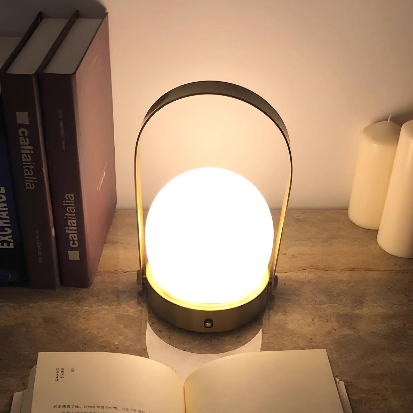 Carrie Built-in Battery Table Lamp