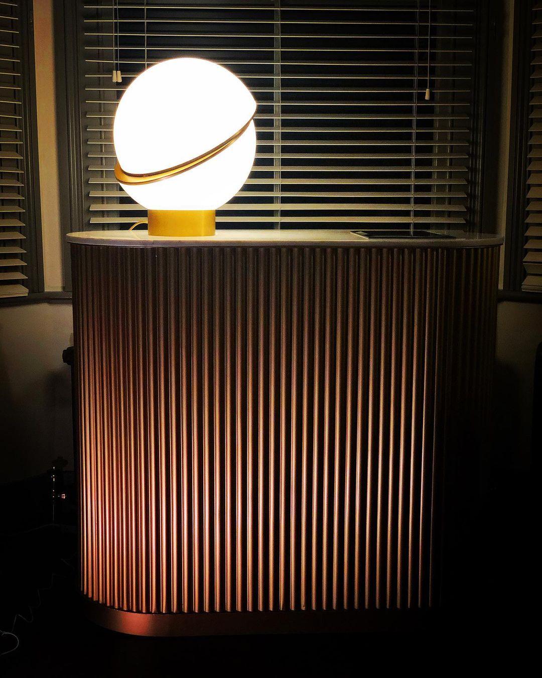 Crescent Table Lamp