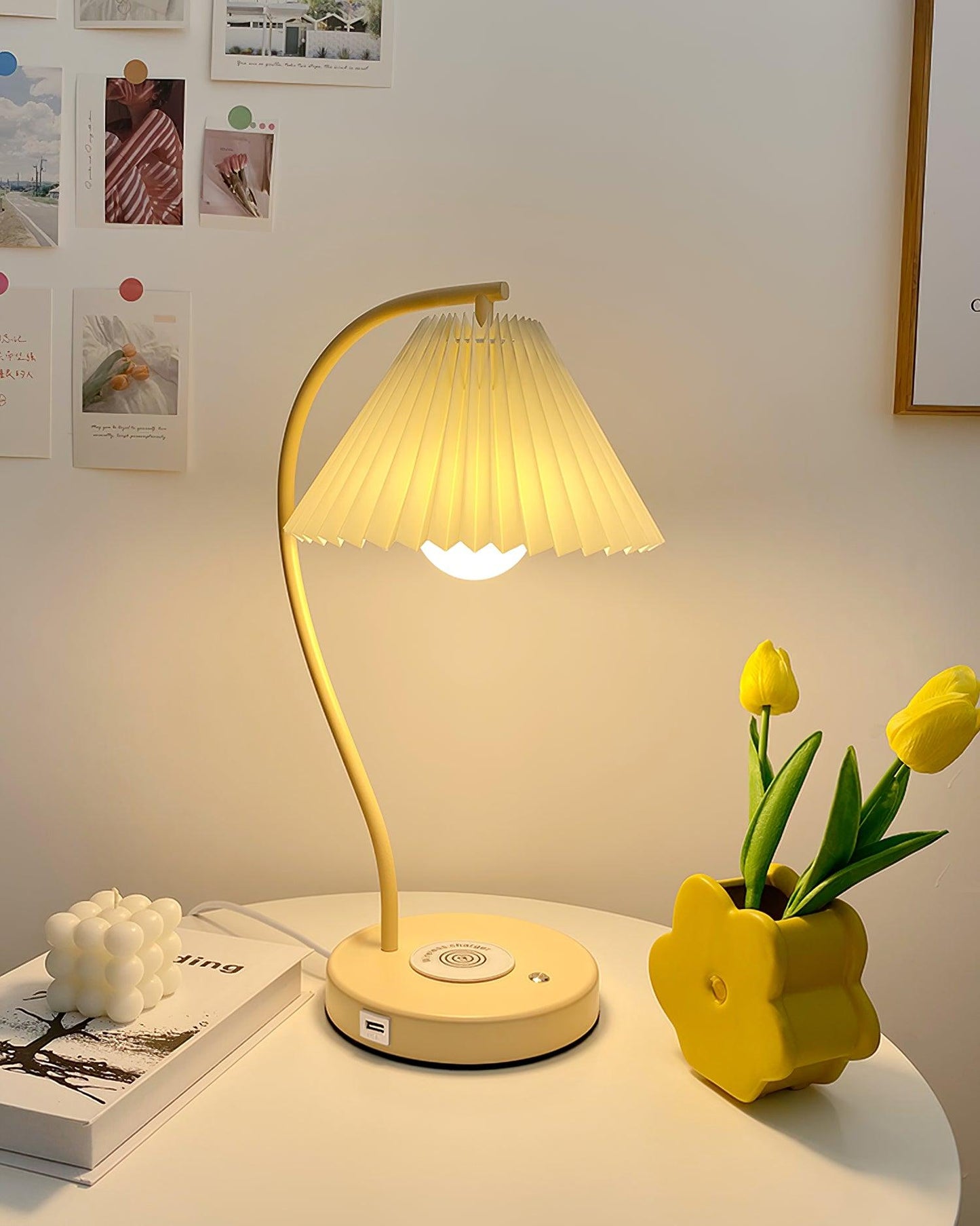 Crescini Pleated Table Lamp