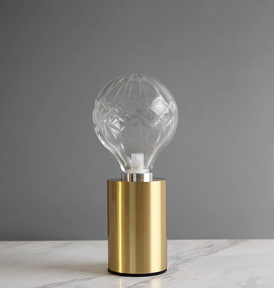 Crystal Bulb Table Lamp