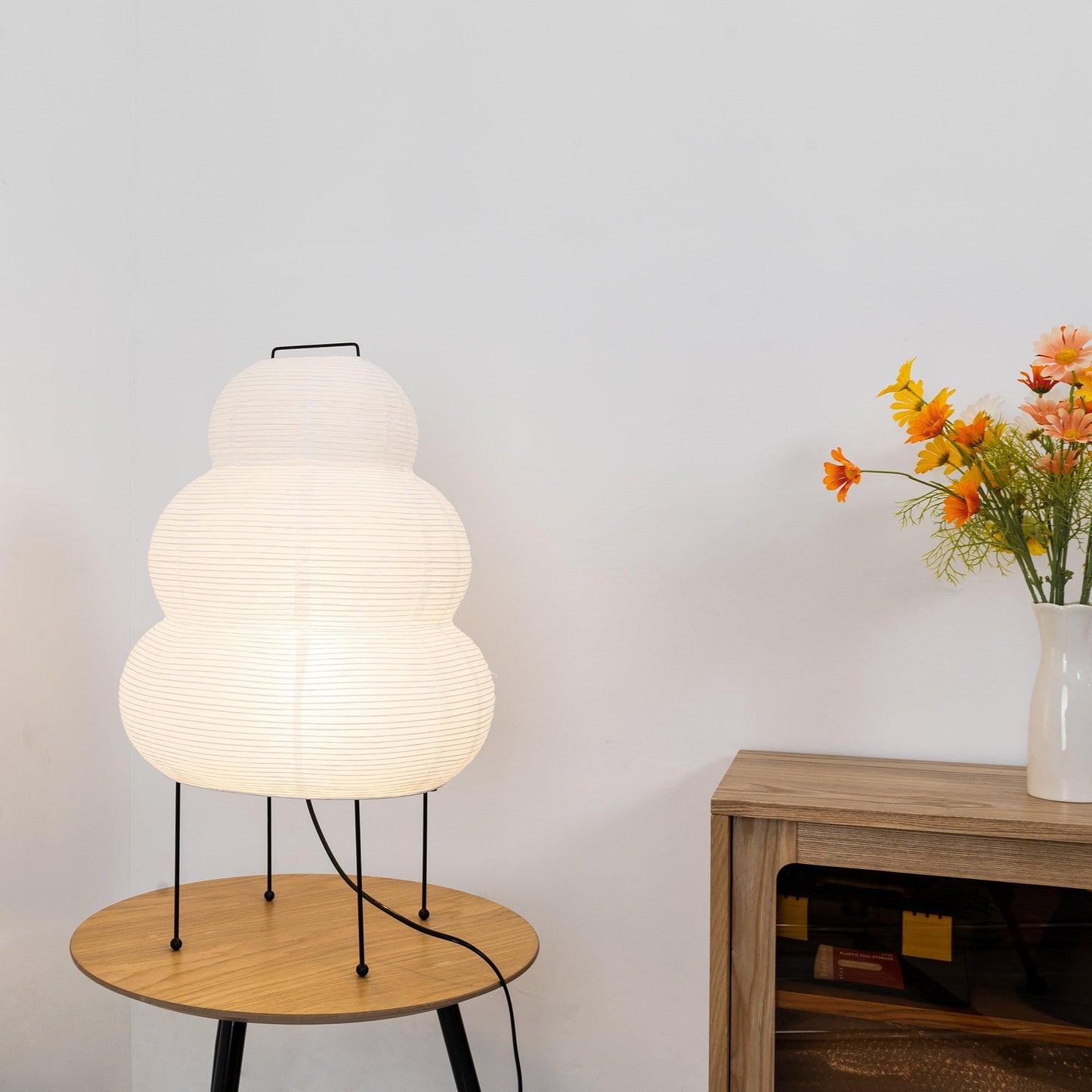 Washi Paper Table Lamp