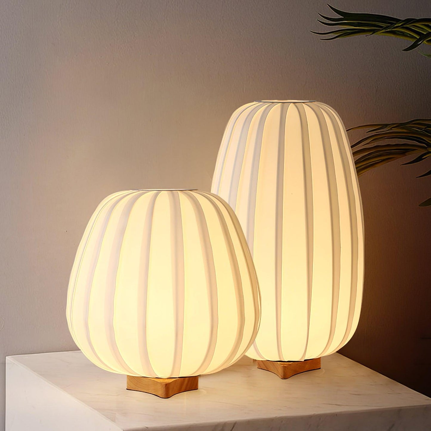 Fabric Minimalist Table Lamp