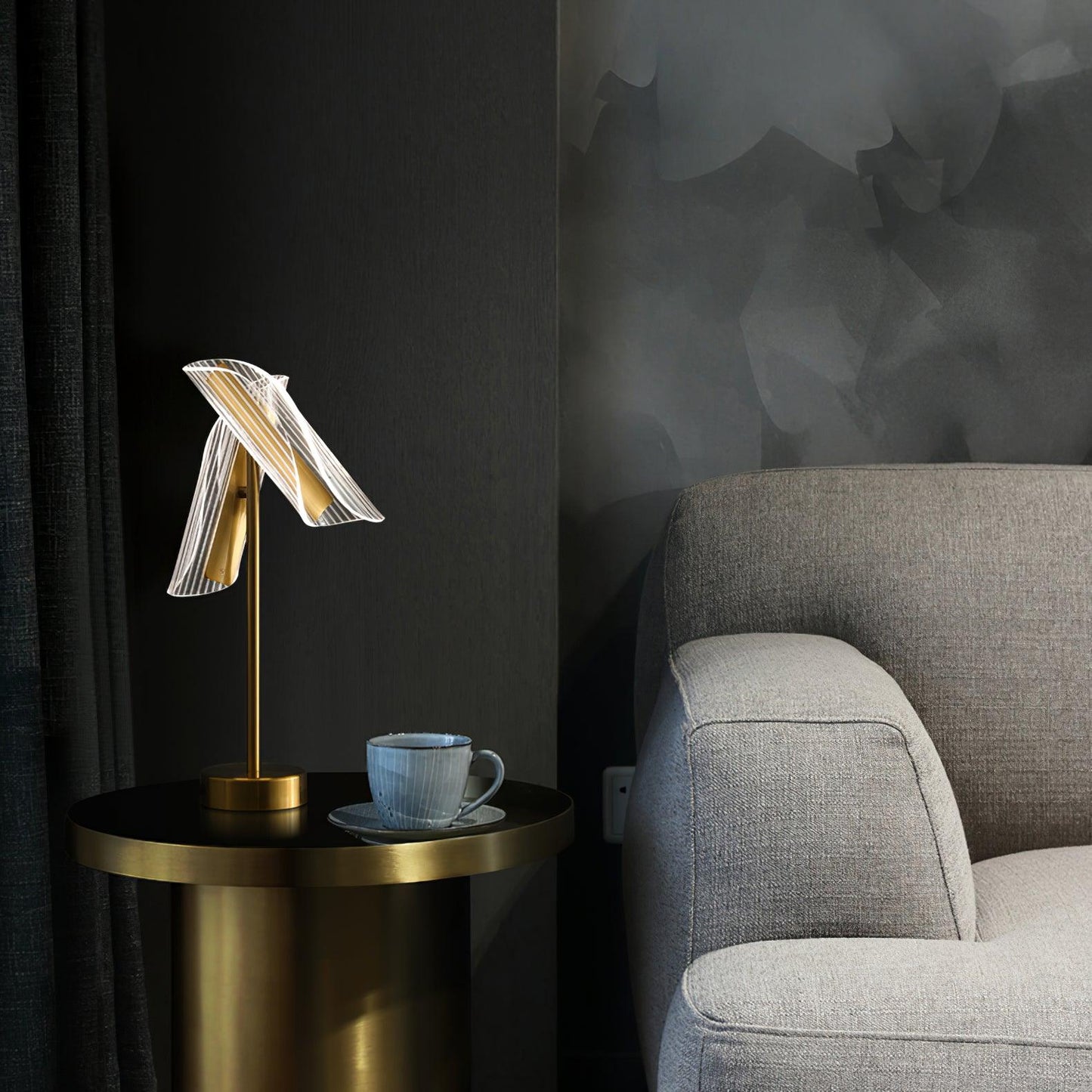 Flame Table Lamp