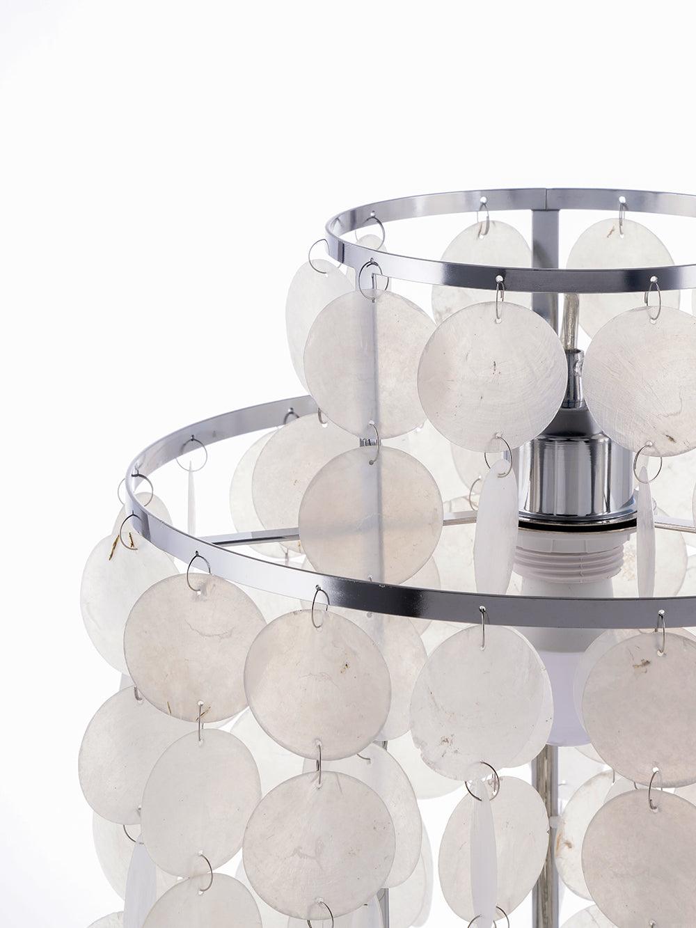 Round Shell Table Lamp