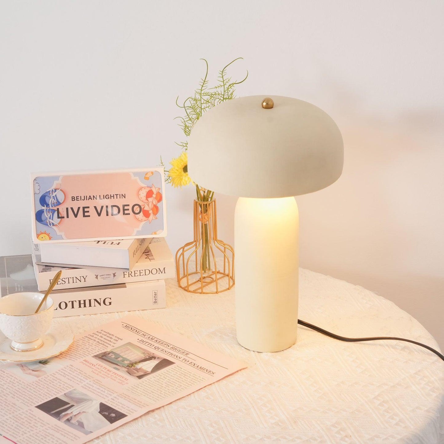 Fungi Glow Table Lamp