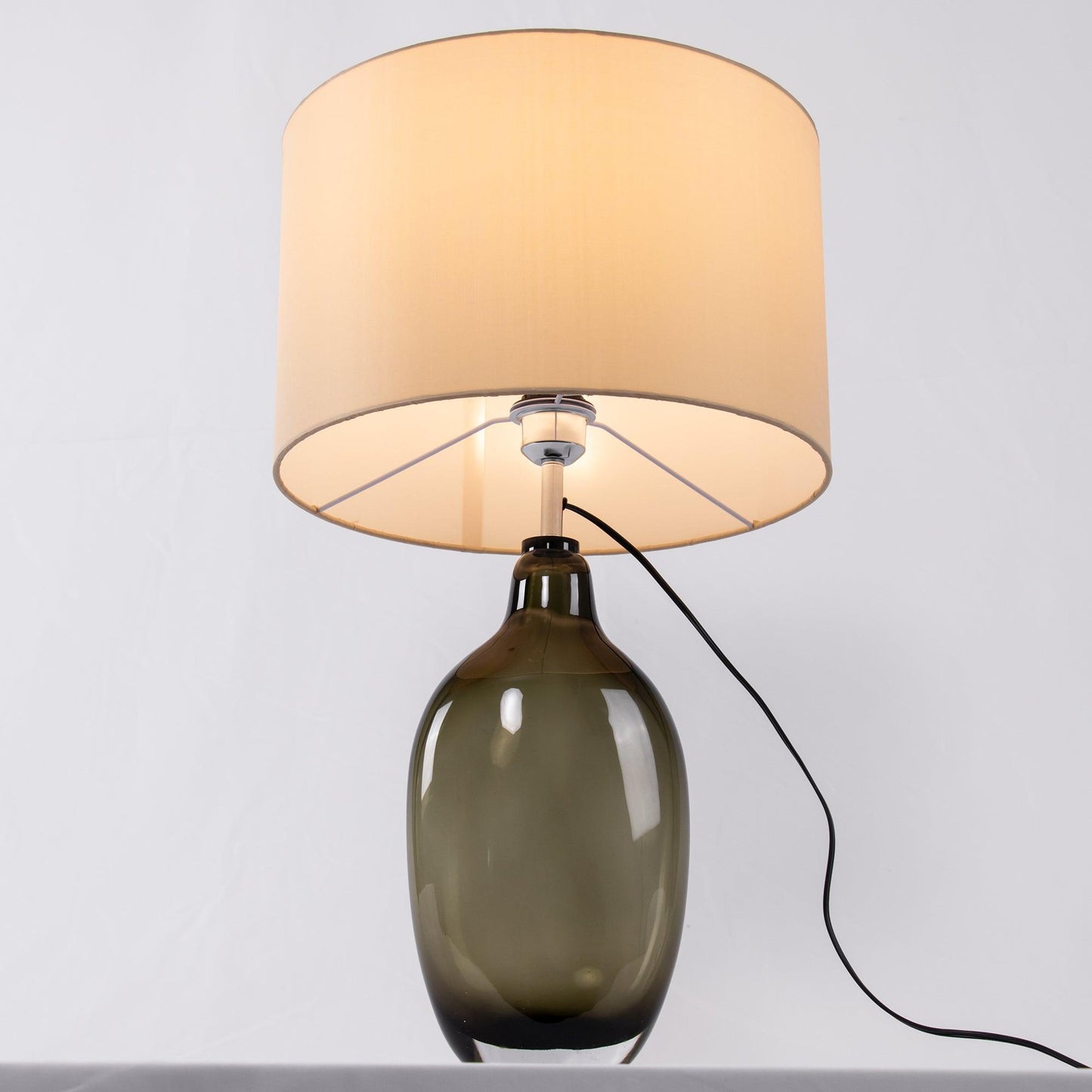 Glazed Crystal Table Lamp