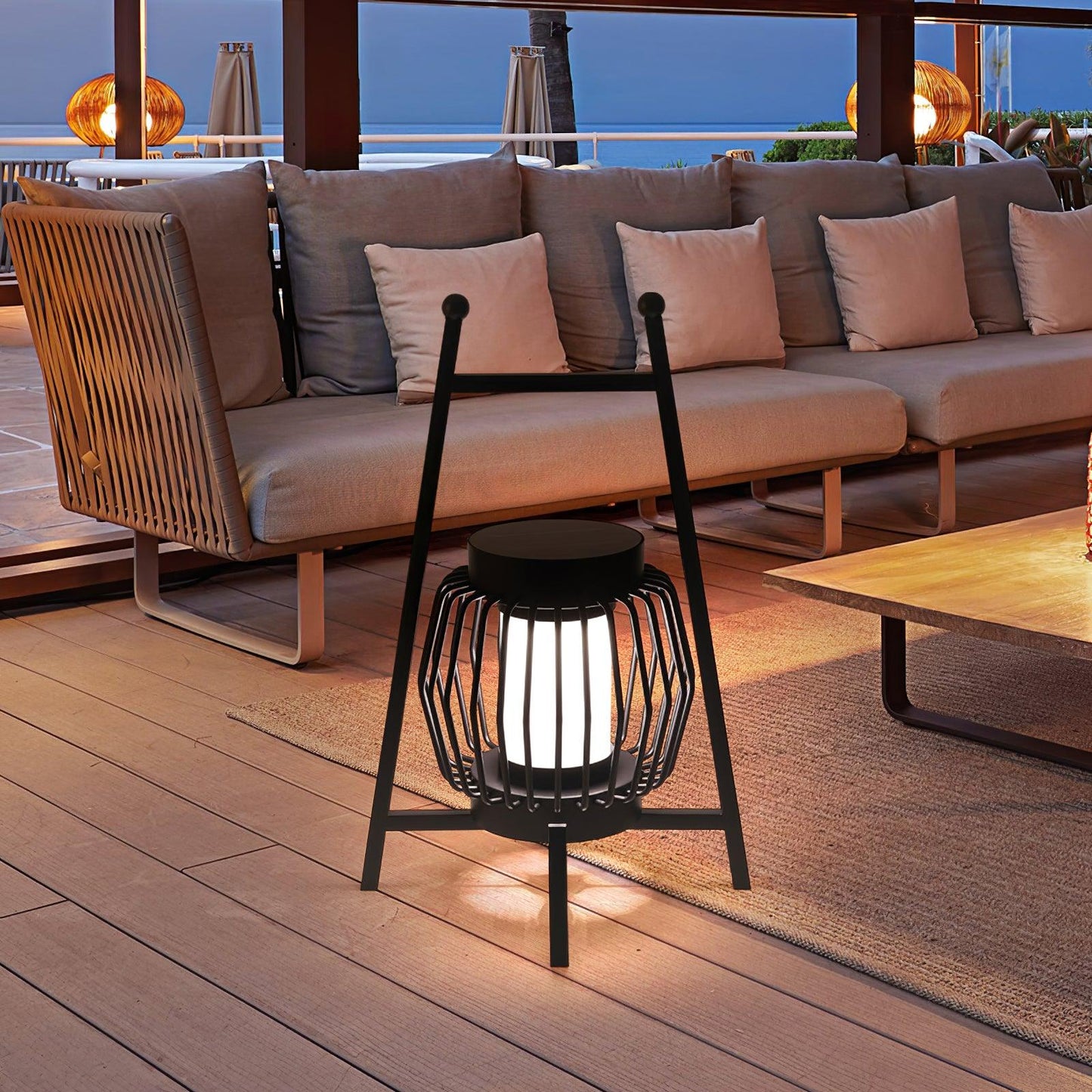 Grau Outdoor Table Lamp