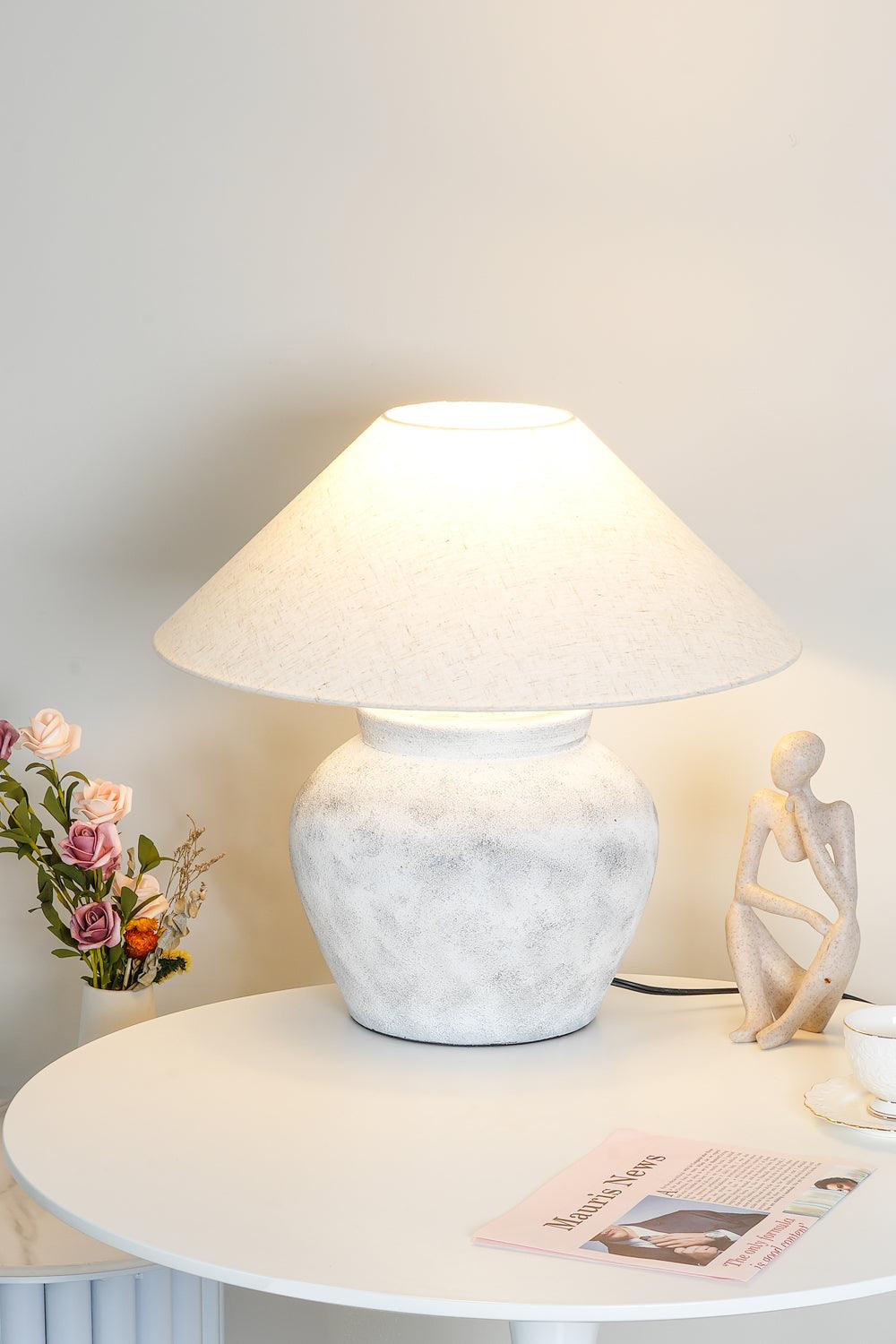 Terra Cotta Etruscan Urn Table Lamp