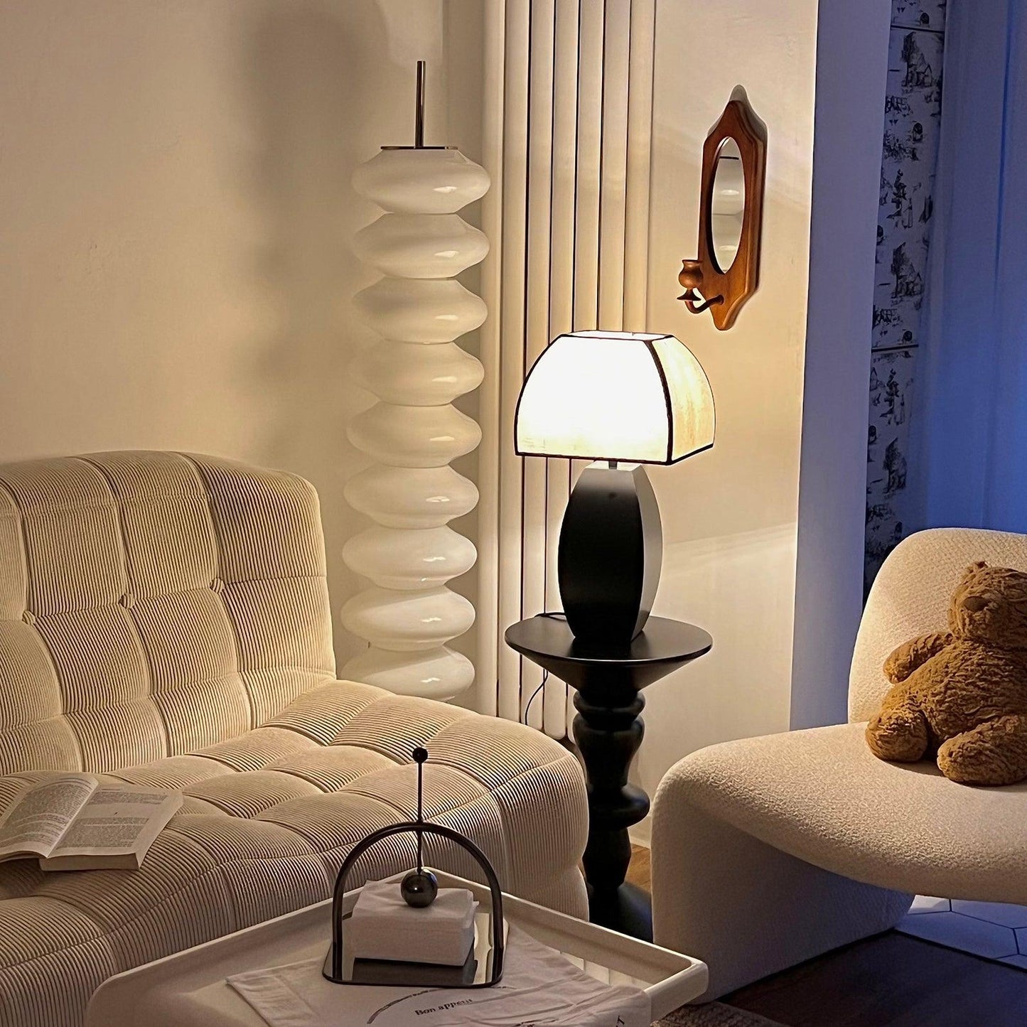 Javier Black Table Lamp