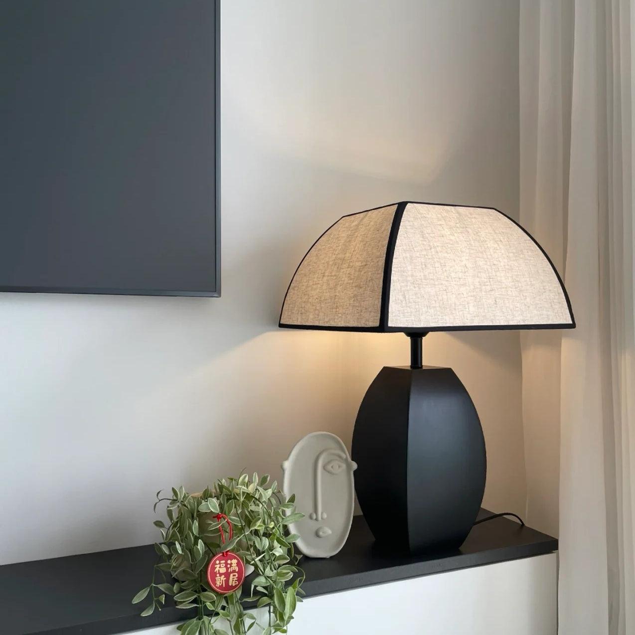 Javier Black Table Lamp