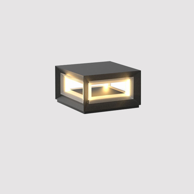 Light Cube Outdoor Post Light