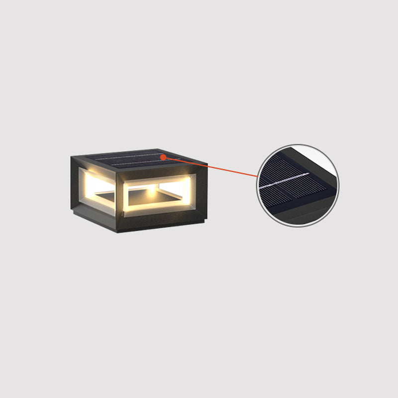 Light Cube Outdoor Post Light